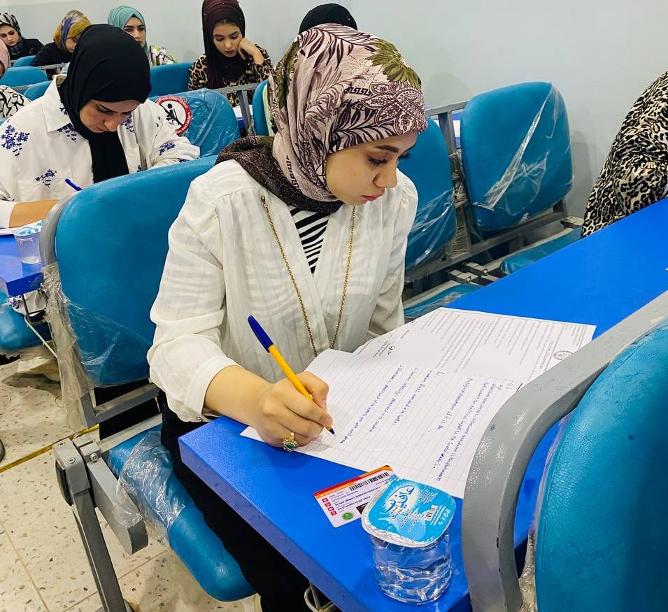 الامتحانات النهائية الحضورية لقسم الفيزياء الطبيه للعام الدراسي 2021-2022