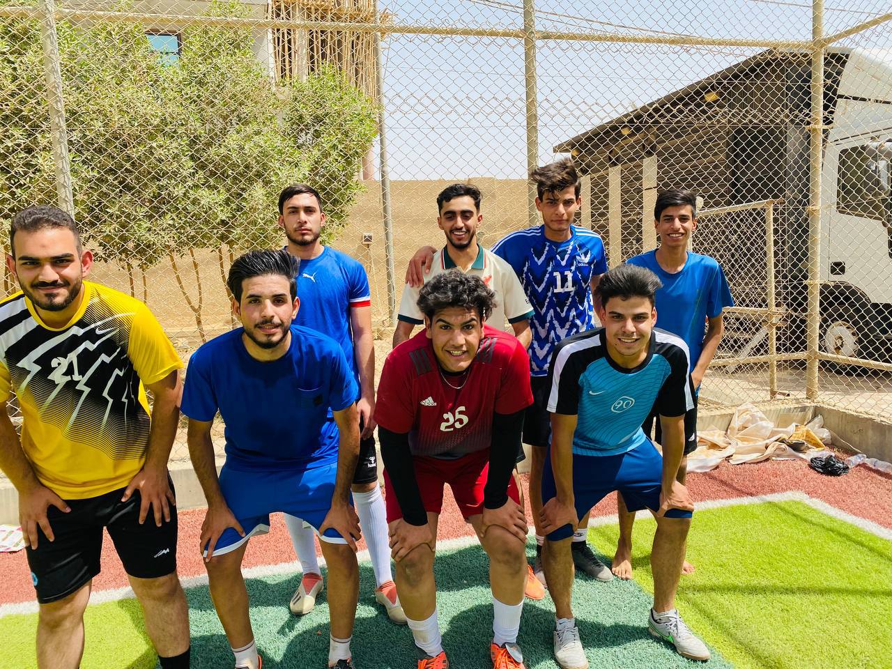 أستمرت لليوم الثالث على التوالي البطولة المقامة من قبل قسم هندسة تقنيات الأجهزة الطبية لكرة القدم