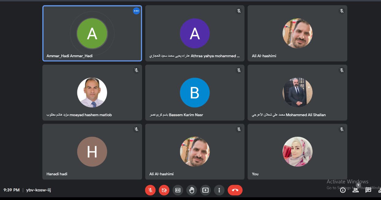 قسم طب الأسنان يقيم محاضرة علمية بعنوان اجراءات وقائية في عيادات طب الاسنان