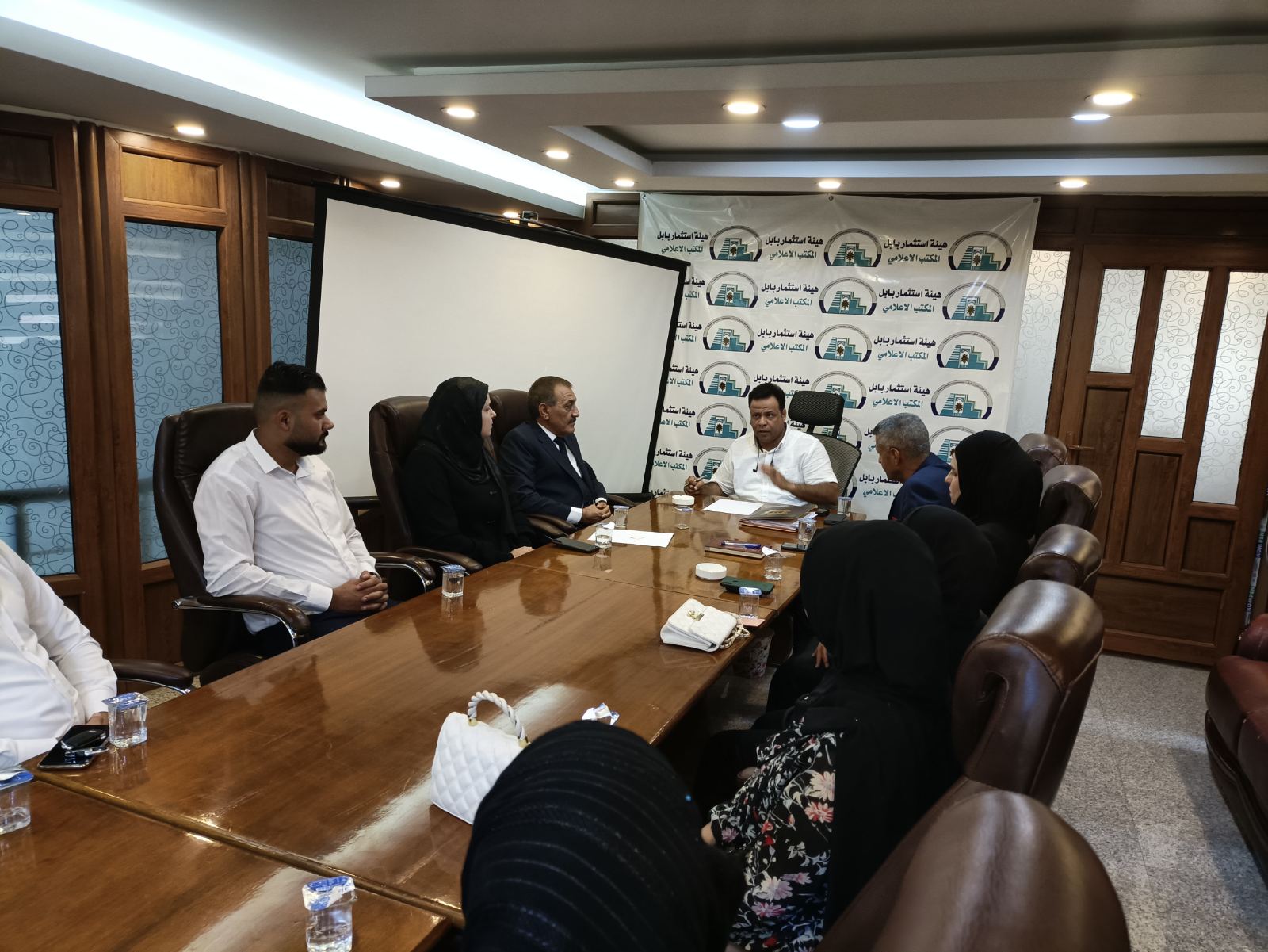 زيارة علمية الى هيئة استثمار بابل 