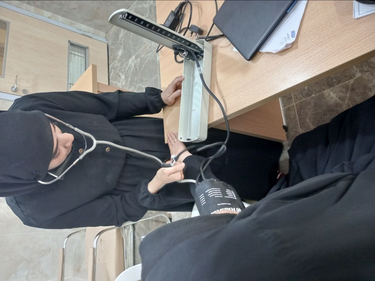 ورشة عمل حول قياس ضغط الدم