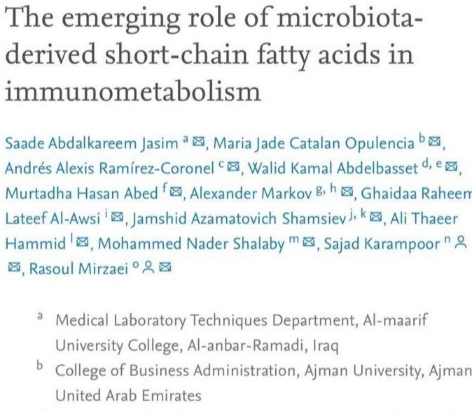 بحث علمي جديد لكلية المستقبل الجامعة على صفحات  ضمن مستوعبات سكوباس العالمية