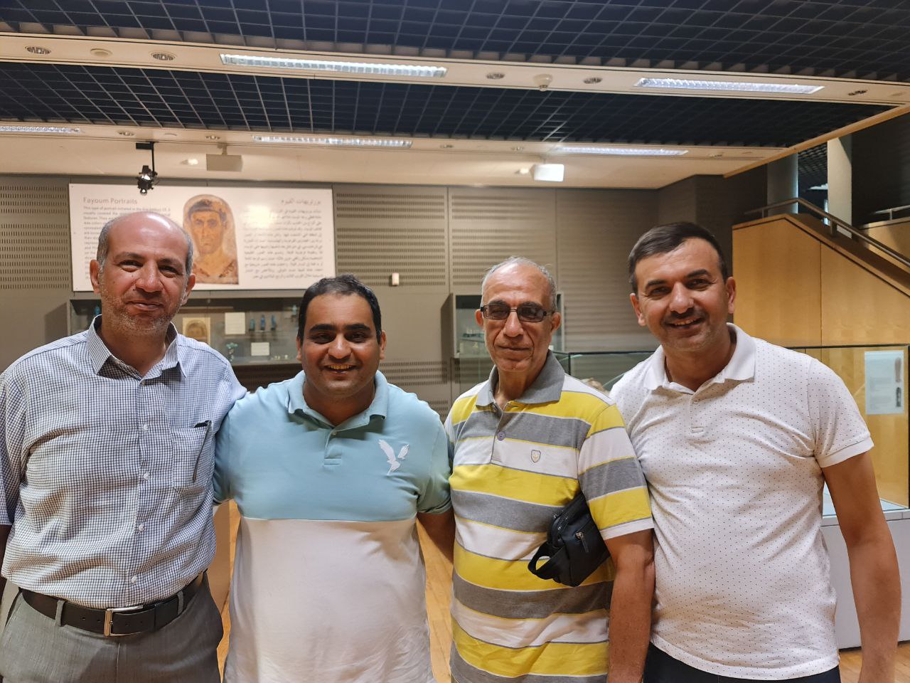 زيارة وفد تدريسيي من قسم الصيدلة لمكتبة الاسكندرية 