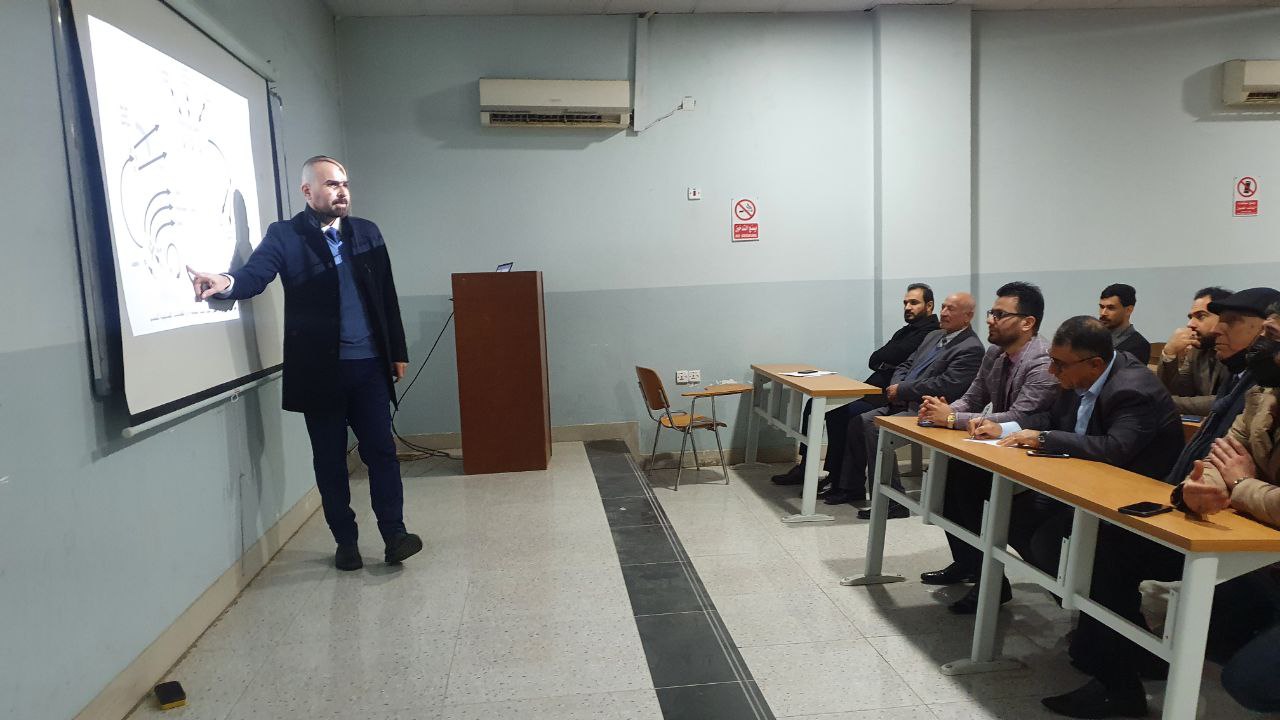 قسم تقنيات المختبرات الطبية يقيم سمنار بعنوان Leptin hormone and its mechanism of action in the body وماهي الاعرض وطرق التشخيص والعلاج