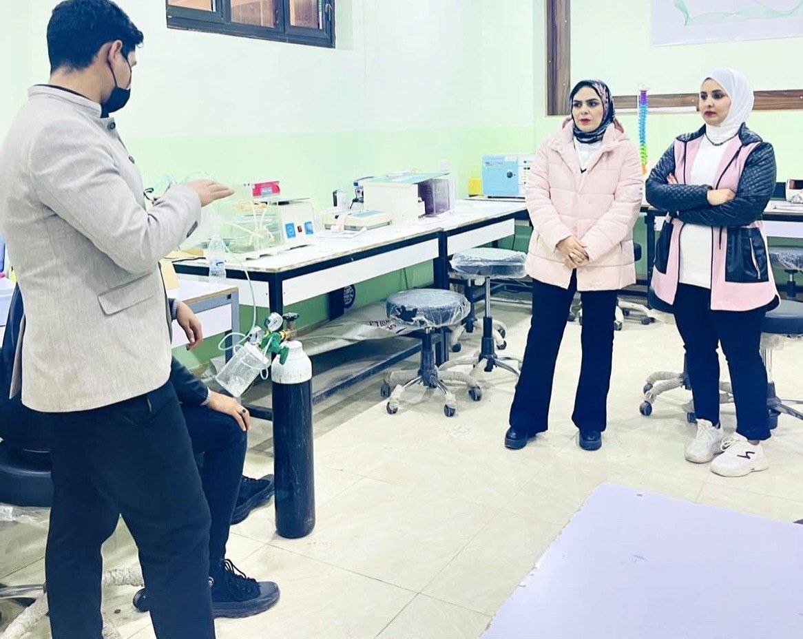 تصنيع جهاز اعطاء الاوكسجين