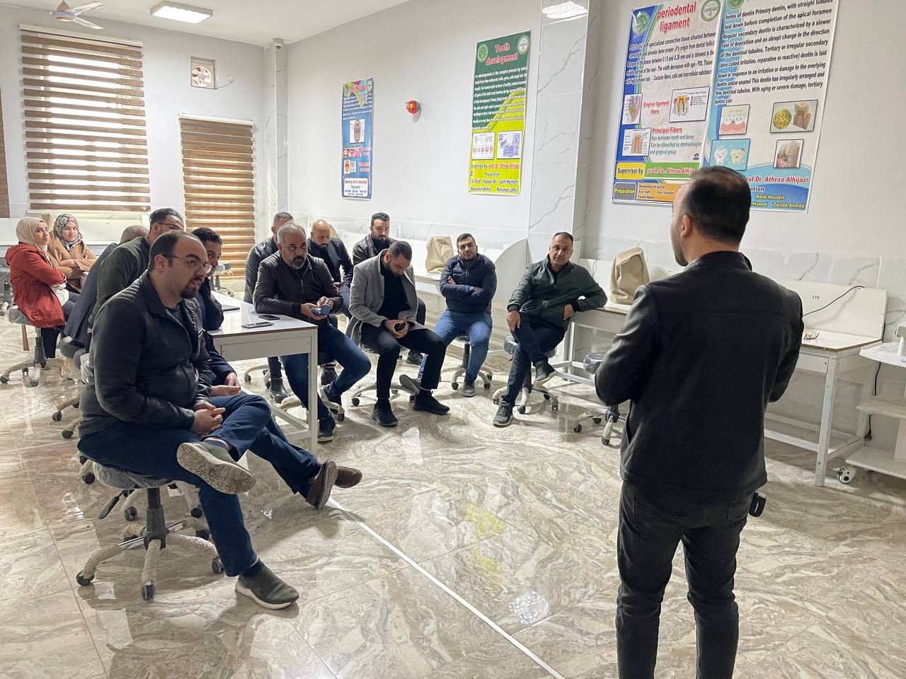 ورشة علمية جديدة بعنوان impacted canine في قسم طب الاسنان 