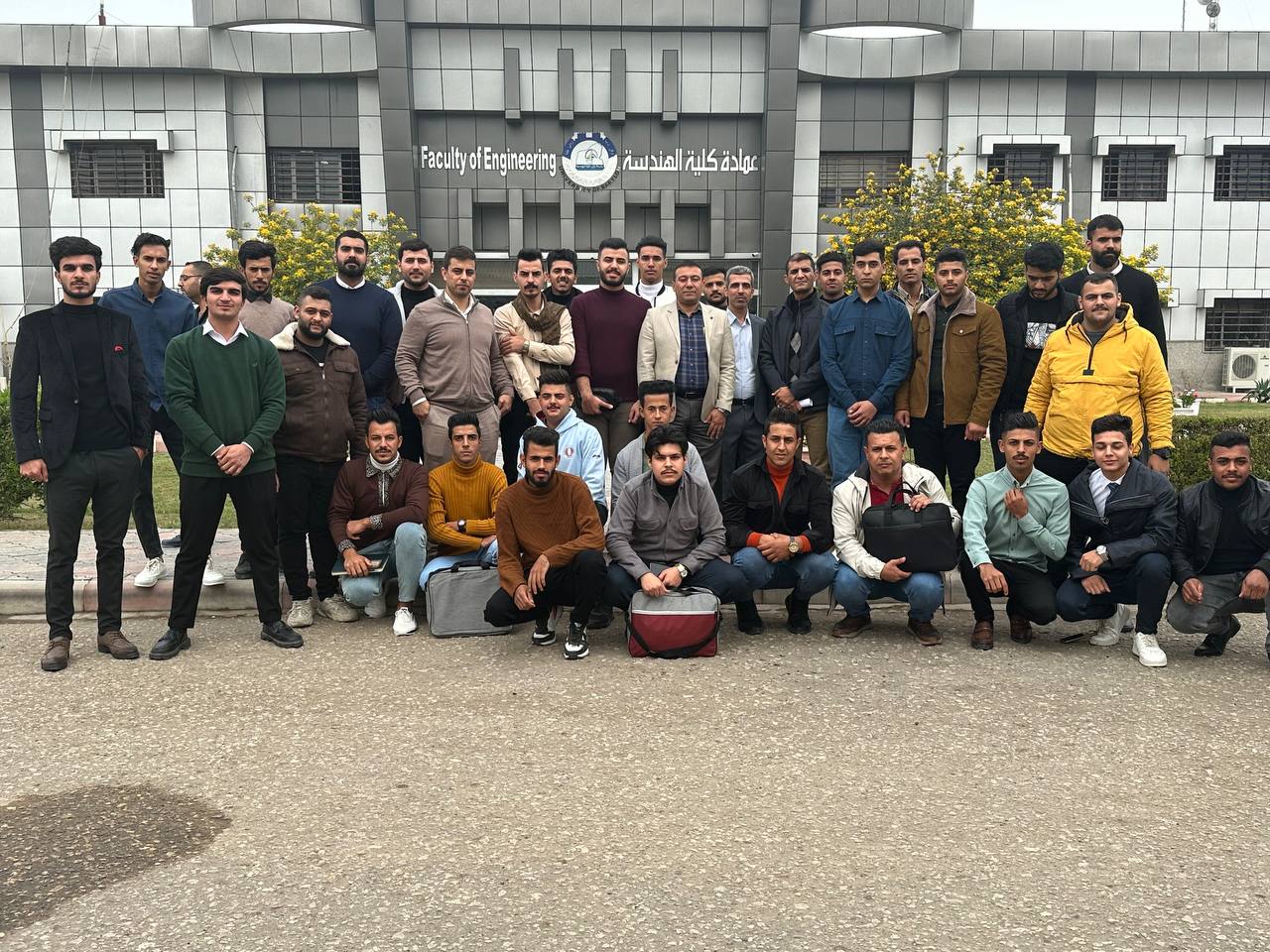 قسم تقنيات ميكانيك القوى ينظم سفرة علمية لطلاب المرحلة الاولى الى جامعة بابل  