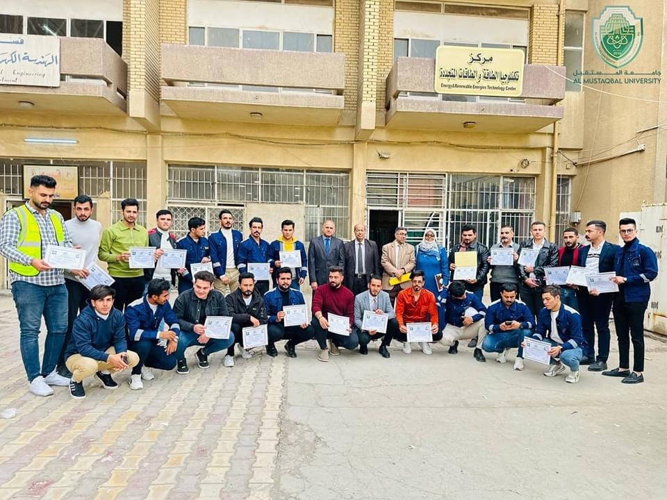 قسم تقنيات ميكانيك القوى ينظم زيارة علمية لمركز تكنولوجيا الطاقة في الجامعة التكنولوجيا 