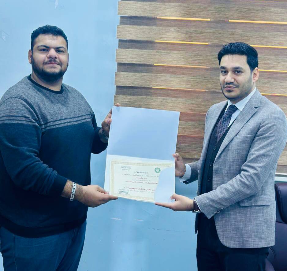 - مشاركة طلاب قسم هندسة تقنيات الأجهزة الطبية في المعرض العلمي لاكتشاف الموهوبين