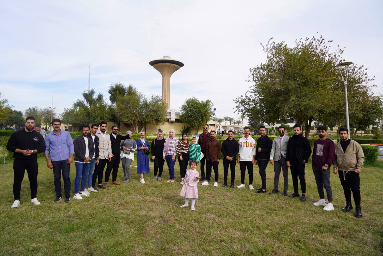 قسم الاعلام بجامعة المستقبل ينظم سفرة ترفيهية الى جزيرة بغداد السياحية 