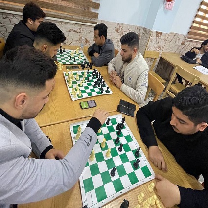 The Department of Anesthesia Techniques at the College of Health and Medical Technologies holds a friendly chess game between students of the Anesthesia Department