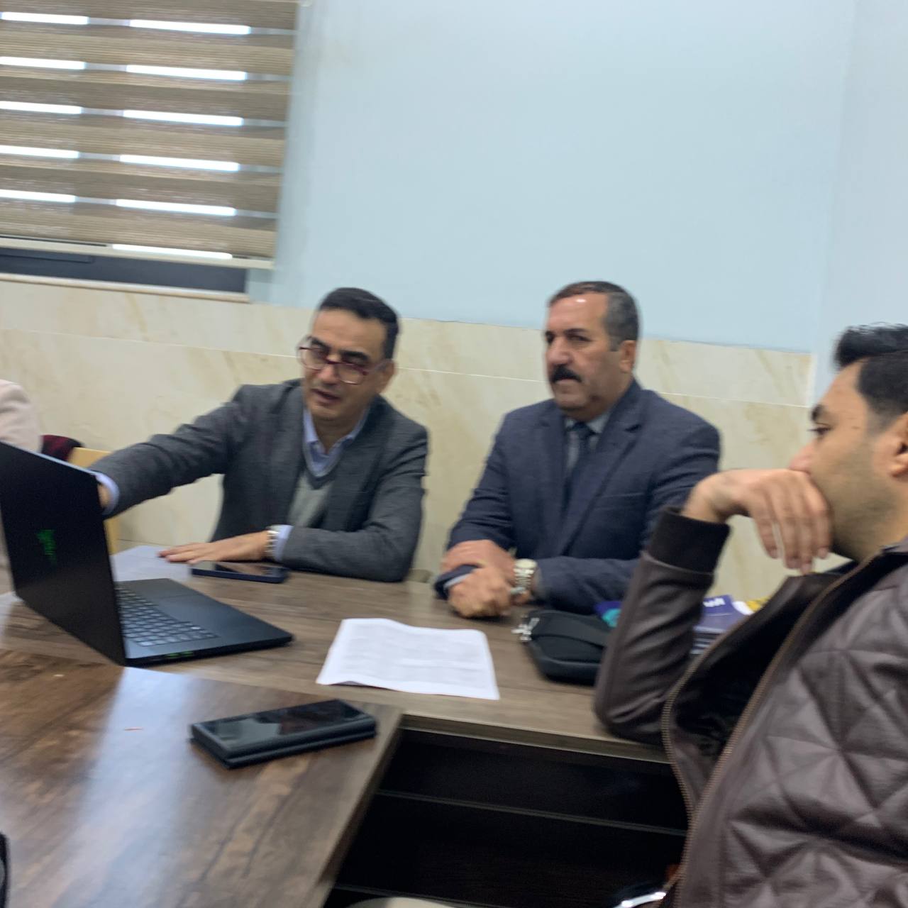 ورشة علمية حول برنامج يخدم اللجان الإمتحانية أمام أنظار السيد المعاون العلمي