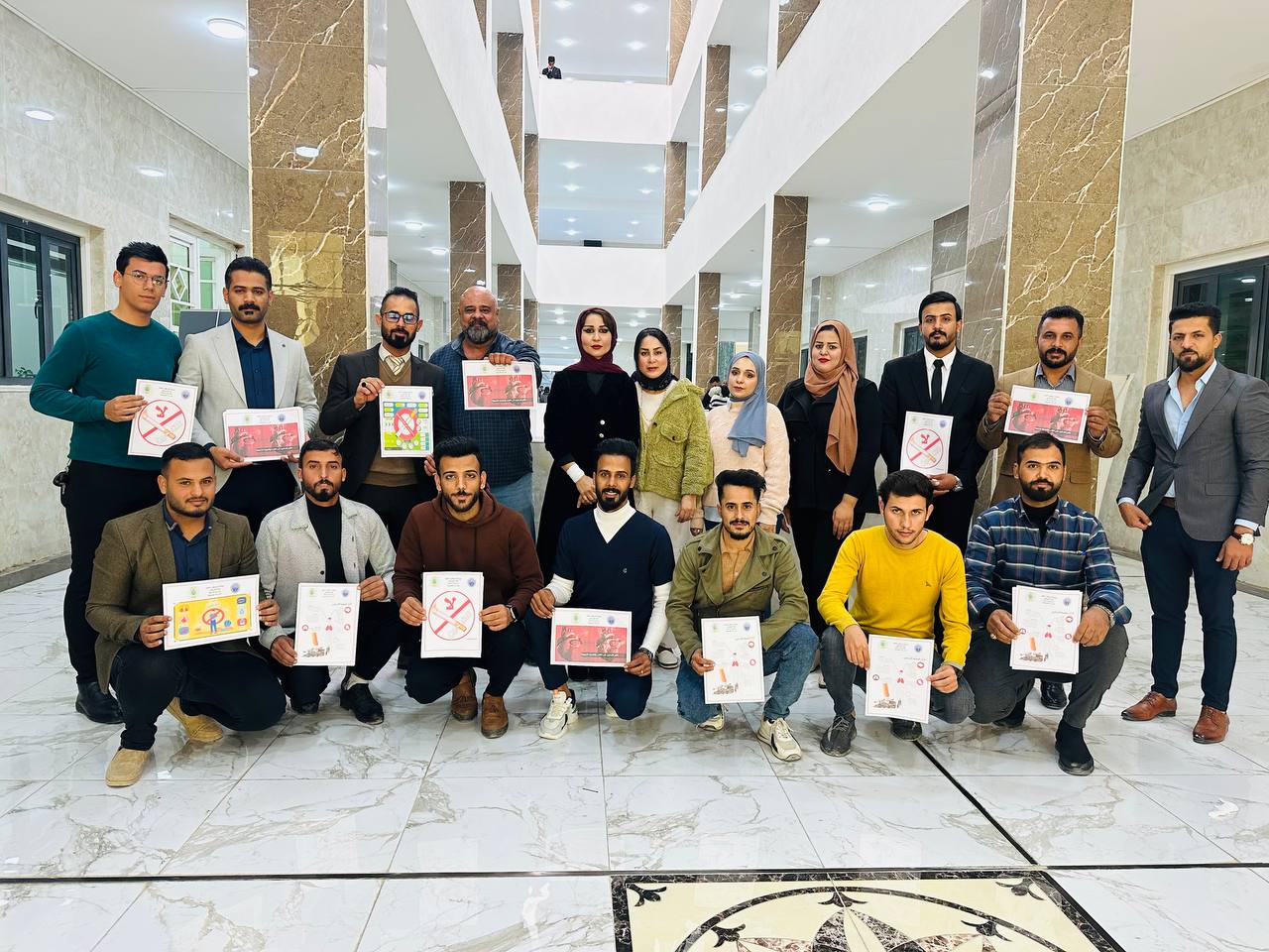 حملة توعيه عن ادمان التدخين السلبي