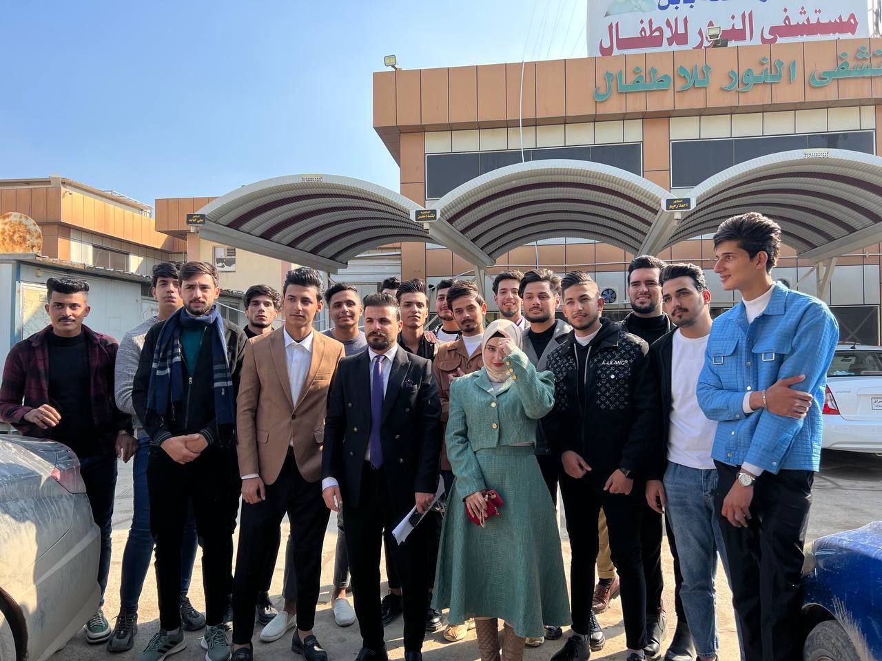 اقام قسم تقنيات الاجهزه الطبيه حملة في مستشفى النور للاطفال في بابل