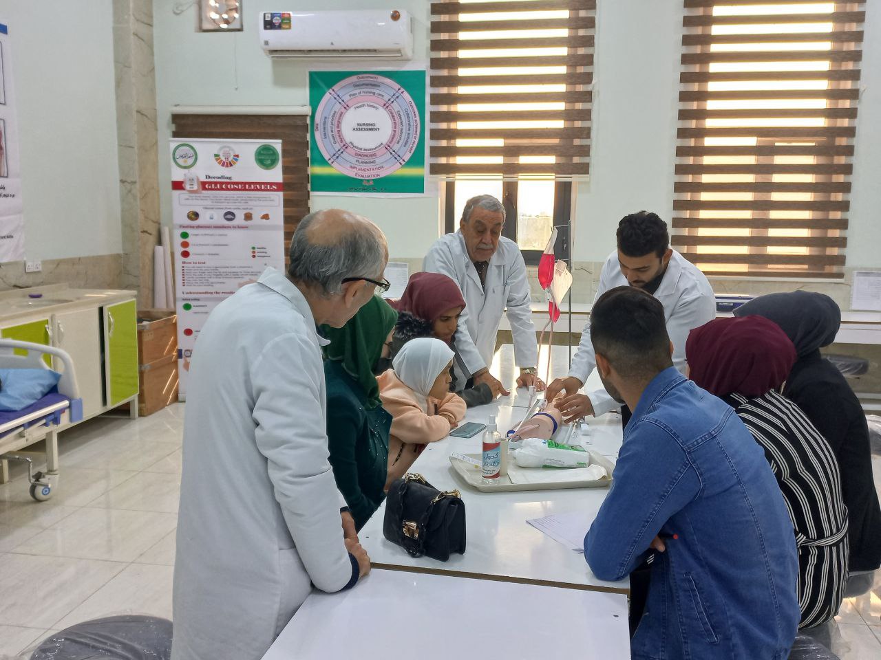  تركيب الكانيولا لإعطاء الدواء والسوائل 