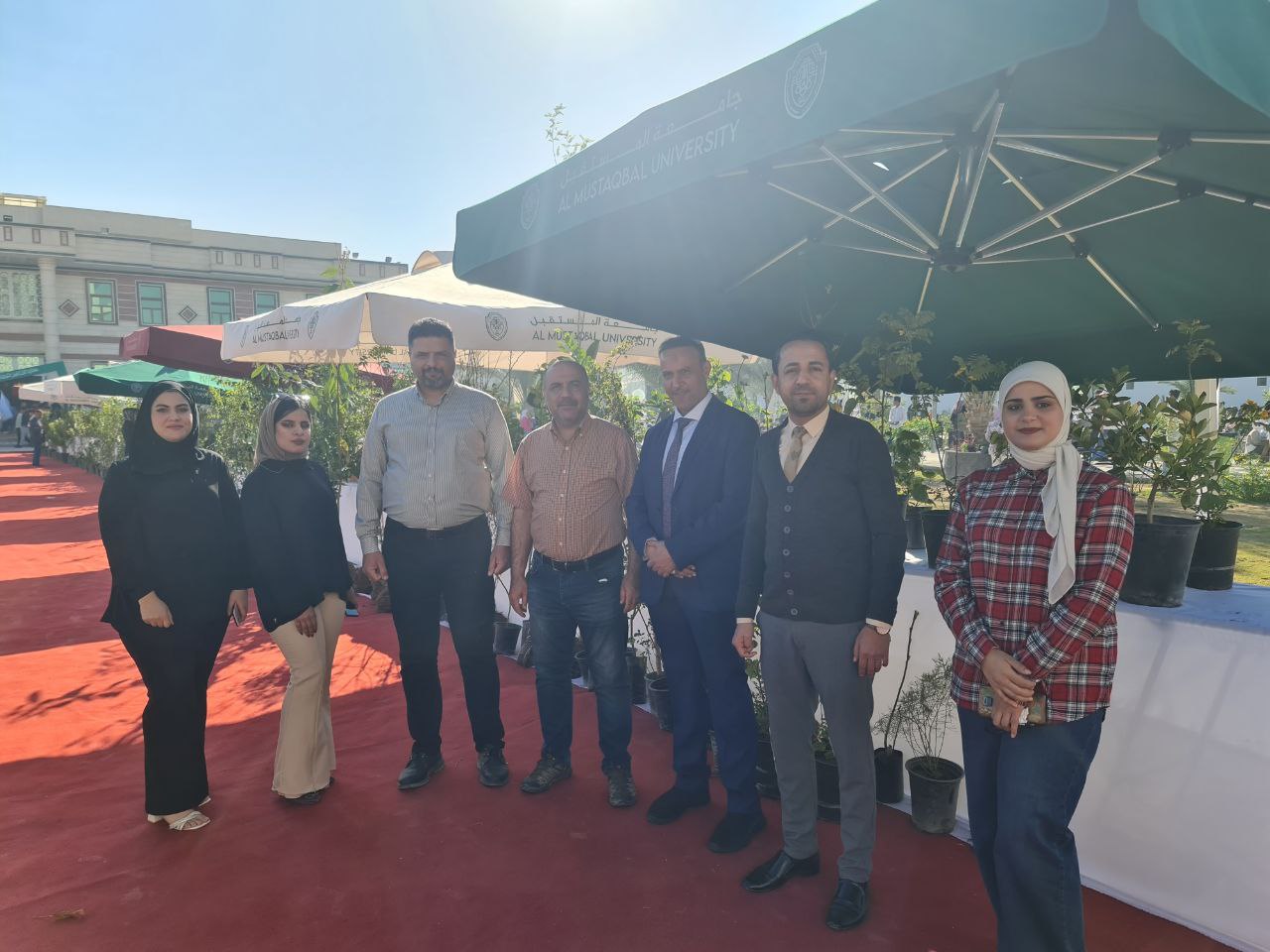 حملة تشجير في قسم هندسة الطب الحياتي 