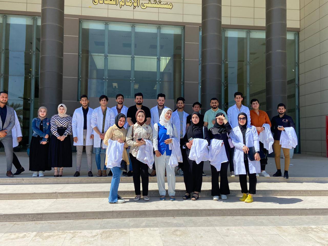 دوره تدريبيه في  مستشفى الامام الصادق للتعرف على الاجهزه الطبيه 