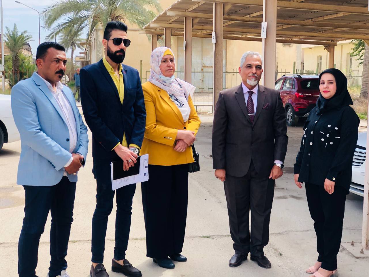 قسم تقنيات المختبرات الطبية في كلية المستقبل الجامعة يشارك في حضور افتتاح الحاضنة التكنولوجيا  في معمل نسيج الحلة