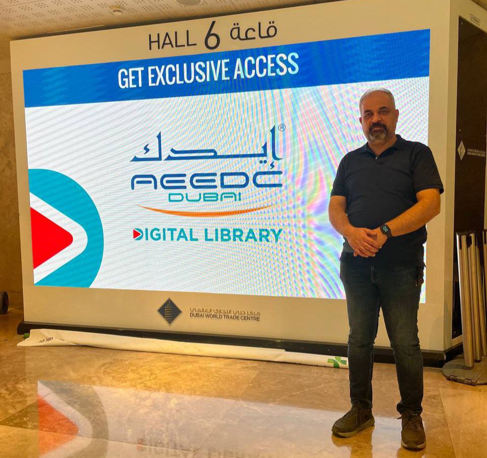 مشاركة الدكتور محمد علي شعلان في مؤتمر طب الاسنان العالمي (ايدك) المقام في دبي