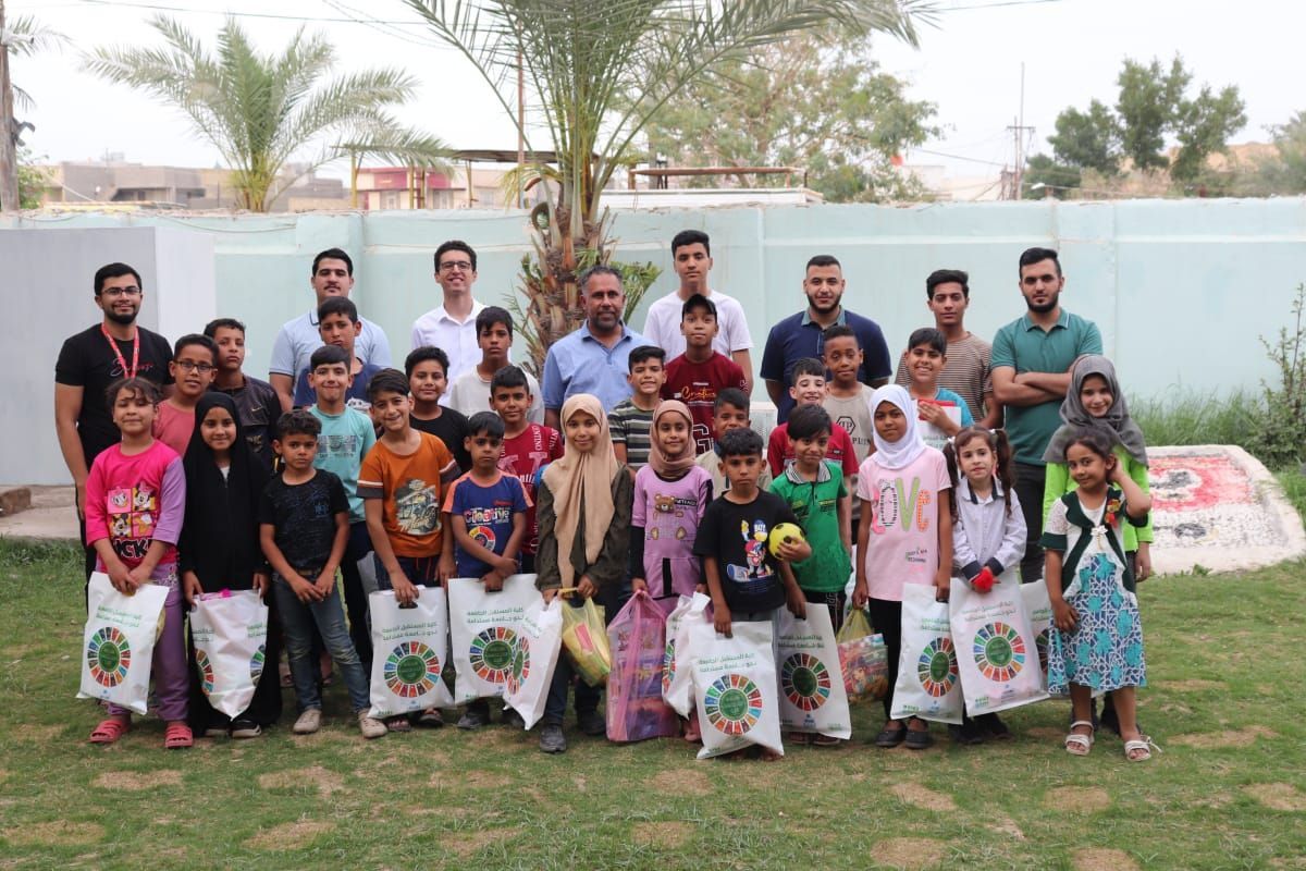 زيارة لمؤسسة البيت العراقي للإبداع فرع بابل