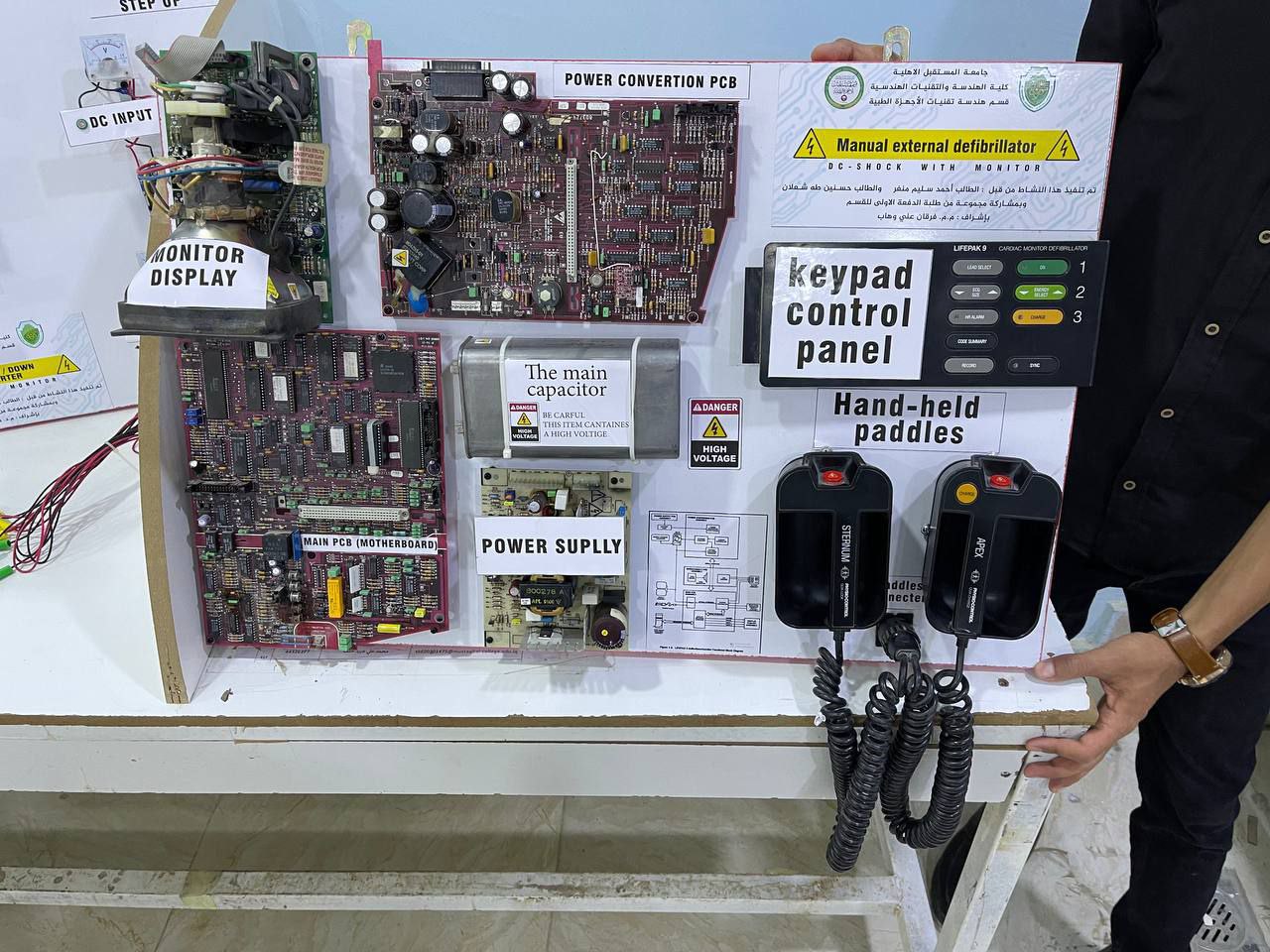 تجهيز لوح مختبري لمادة الأجهزة الطبية