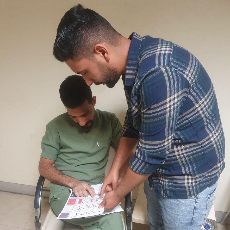 حملة توعوية في مستشفى الأمام الصادق التعليمي