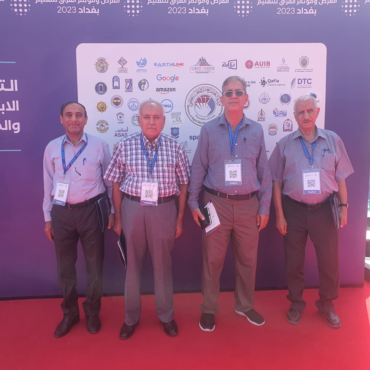 رئيس قسم هندسة تقنيات التكييف والتبريد يشارك في معرض ومؤتمر العراق للتعليم 2023