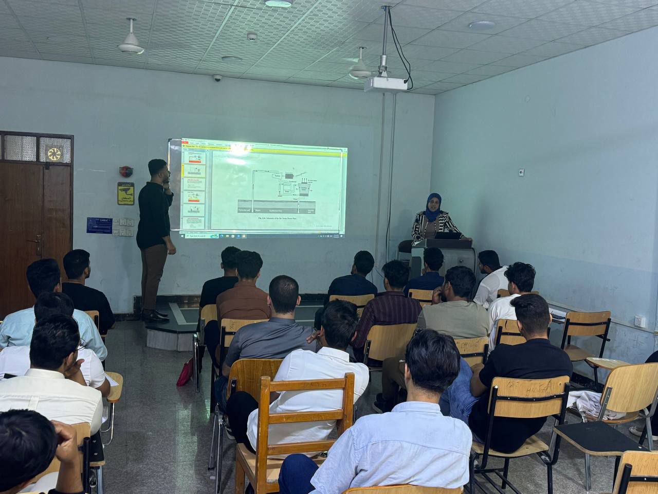 ورشة بعنوان ( تدفئة المنازل والابنيه بواسطة حرارة الارض)