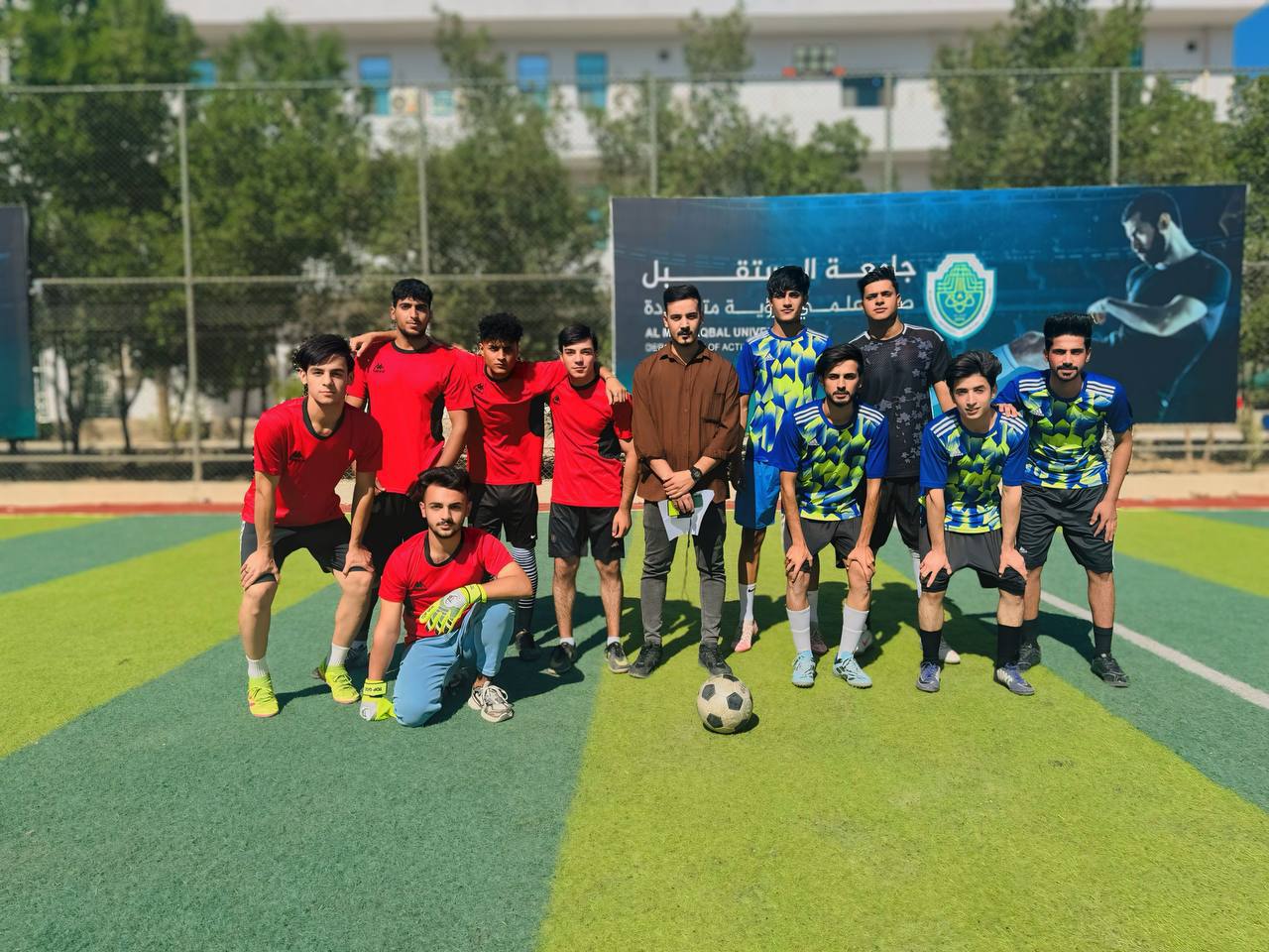 قسم تقنيات المختبرات الطبية في كلية التقنيات الصحية والطبية بجامعة المستقبل ينظم مباراة ودية لطلبة المرحلة الثانية