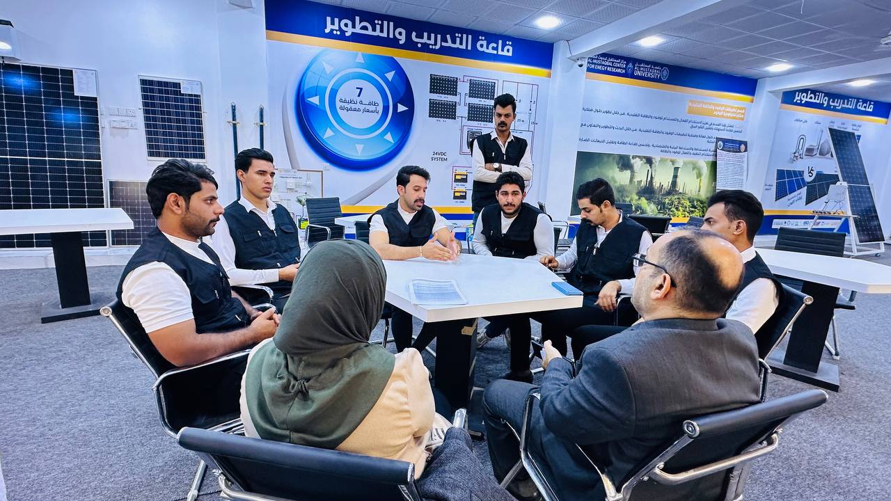 سعيا نحو تحقيق اهداف التنمية المستدامة حلقة نقاشية اقيمت في قسم هندسة تقنيات ميكانيك القوى 