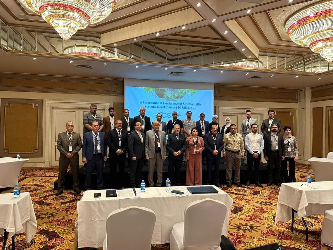 مشاركة تدريسي في المؤتمر الدولي للاستدامة ICSSD2023