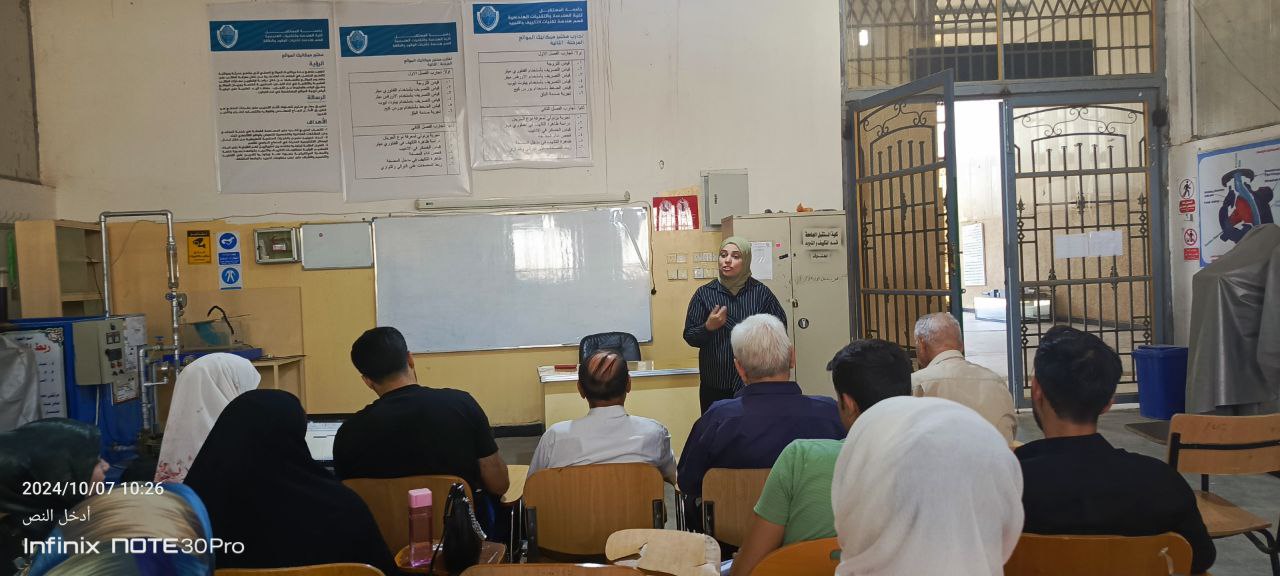 لجنة الأنشطة تعقد ورشة تدريبية