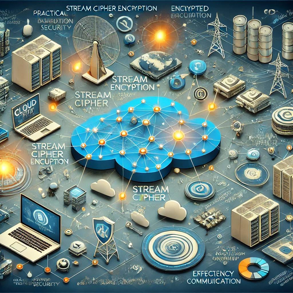 مقالة علمية للتدريسي م . د معمر محمد حول التطبيقات العملية للتشفير الانسيابي في الحوسبة السحابية والشبكات