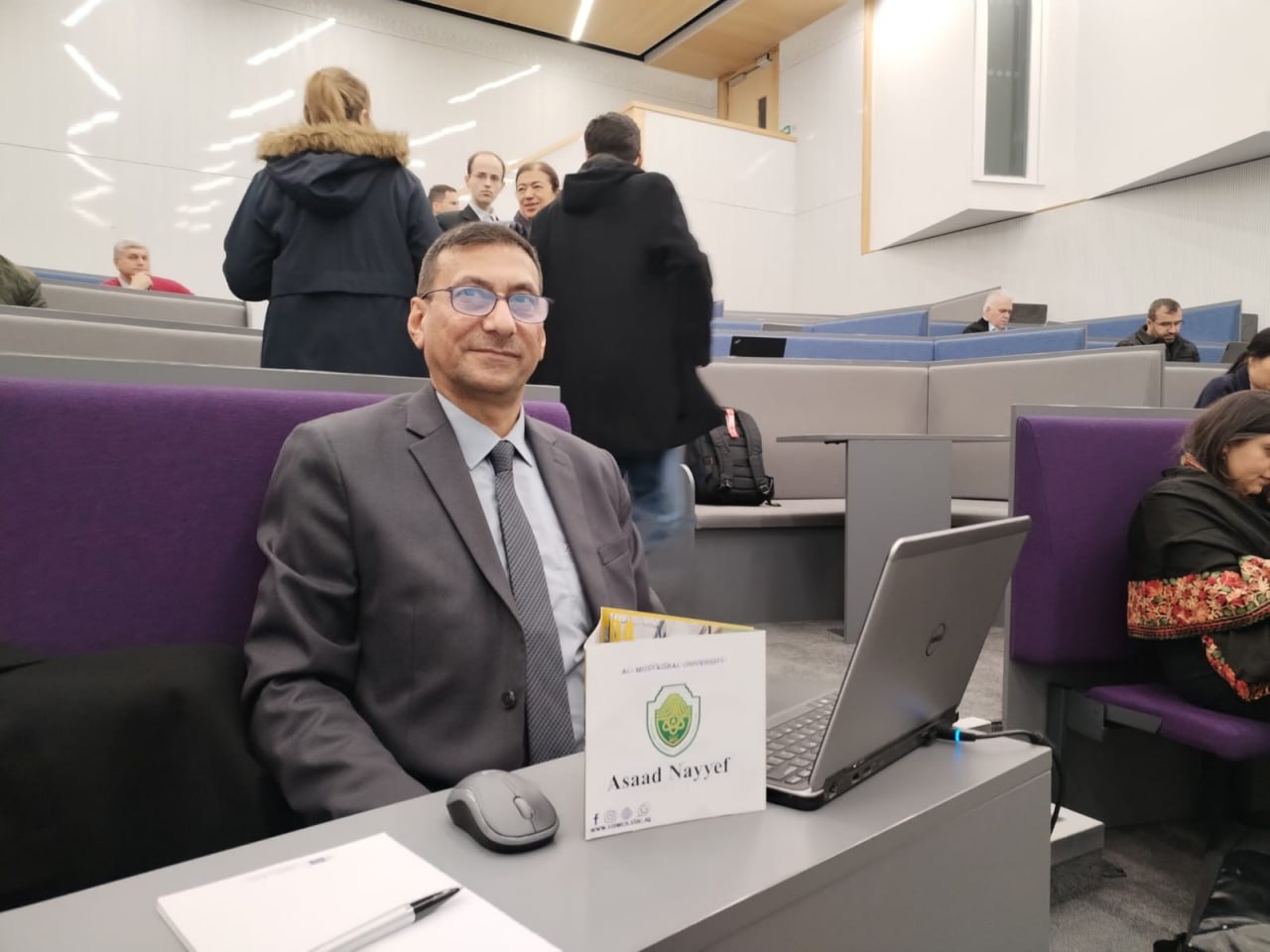 ((مشاركة تدريسي في جامعة المستقبل - كلية الهندسة والتقنيات الهندسية- قسم هندسة تقنيات الحاسوب (م.م أسعد عبد الرحمن نايف)المشروع الريادي الدولي “ CA22101 – CULTURAL EXPERTISE JUNIOR NETWORK “ الممول من الاتحاد الاوربي في جامعة اكسفود في المملكة المتحدة