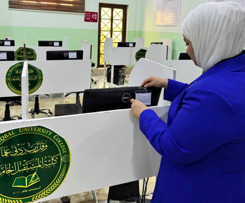 "متابعة مسؤولة المختبرات م.م. زينب ستار جبار لجودة مختبرات قسم هندسة الطب الحياتي "