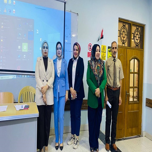 Giving a lecture entitled (The role of social networking sites in the spread of domestic violence crimes)