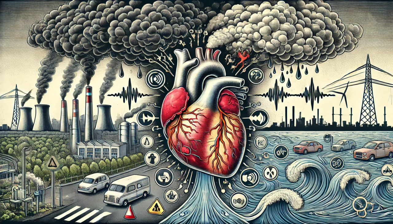 تأثير الضوضاء البيئية على صحة القلب والأوعية الدموية لرئيس القسم د.انيس علي