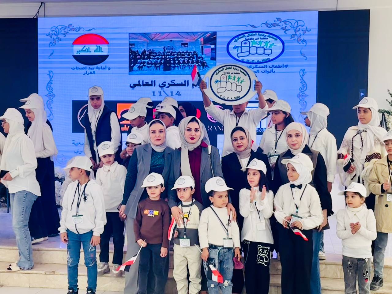 قسم تقنيات المختبرات الطبية في كلية التقنيات الصحية والطبية يقيم مبادرة تطوعية على الاطفال المصابين بالسكري