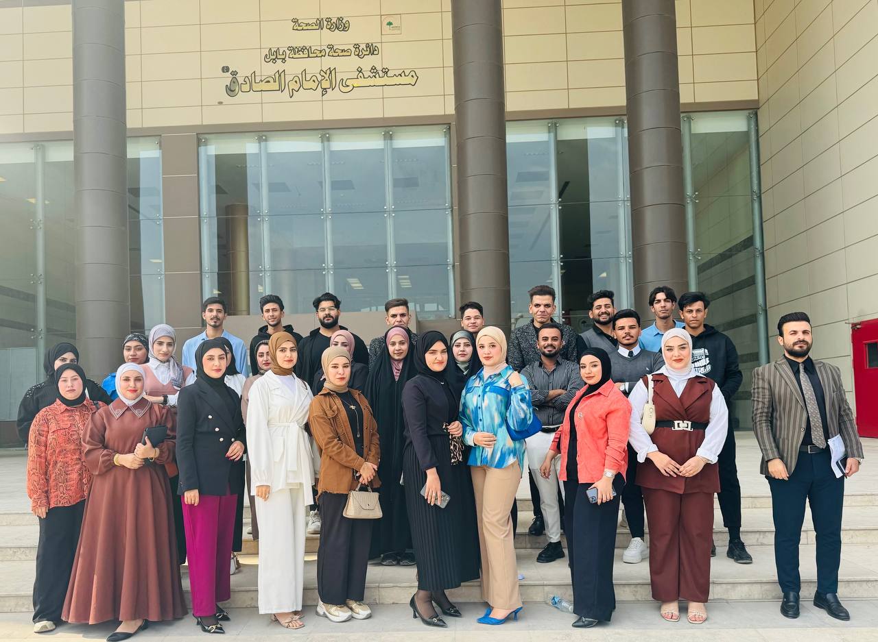 سفرة علمية لطلبة المرحلة الثانية في قسم الأجهزة الطبية إلى مستشفى الإمام الصادق (ع)