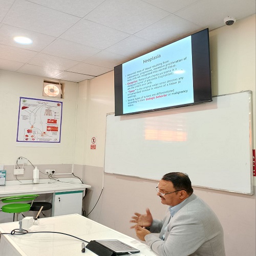 Scientific seminar entitled Understanding Tumors, Mechanisms, Diagnosis and Therapeutic Progress