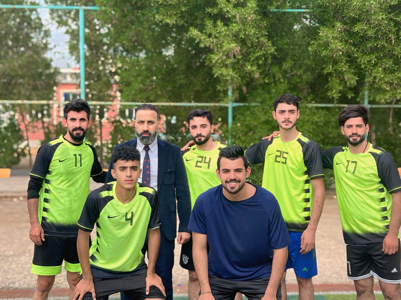 نشاط رياضي لوحدة الانشطة الرياضيه في كليه التمريض