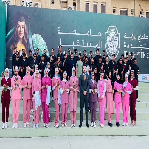 The Department of Anesthesia Technology organizes a visit to the New Student Registration Department to welcome new students and enhance health awareness