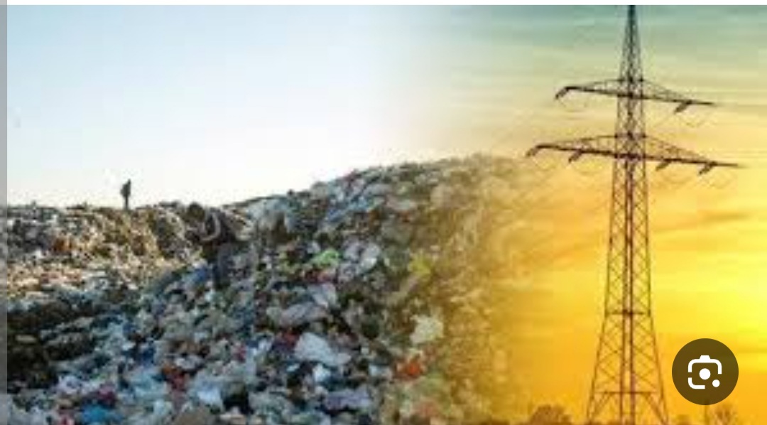 إنتاج الطاقة الكهربائية من النفايات 