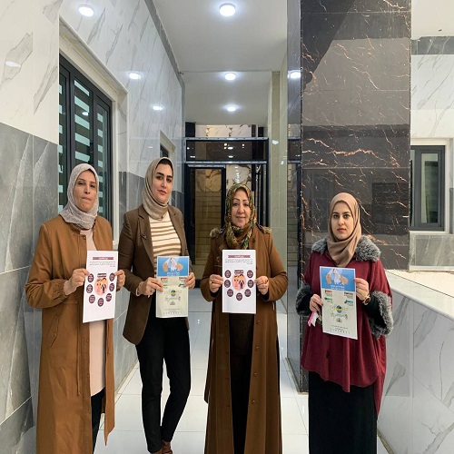 The Department of Anesthesia Technologies at the College of Health and Medical Technologies conducted an awareness campaign on how to protect girls from early marriage (marriage of minors) in cooperation with the Empowerment Division