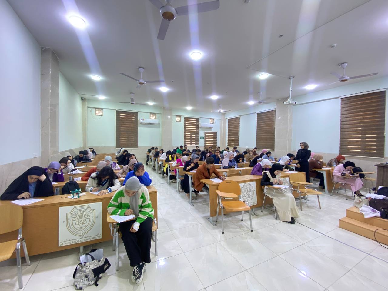 Part of the extension exams for students of the Dental Techniques Department