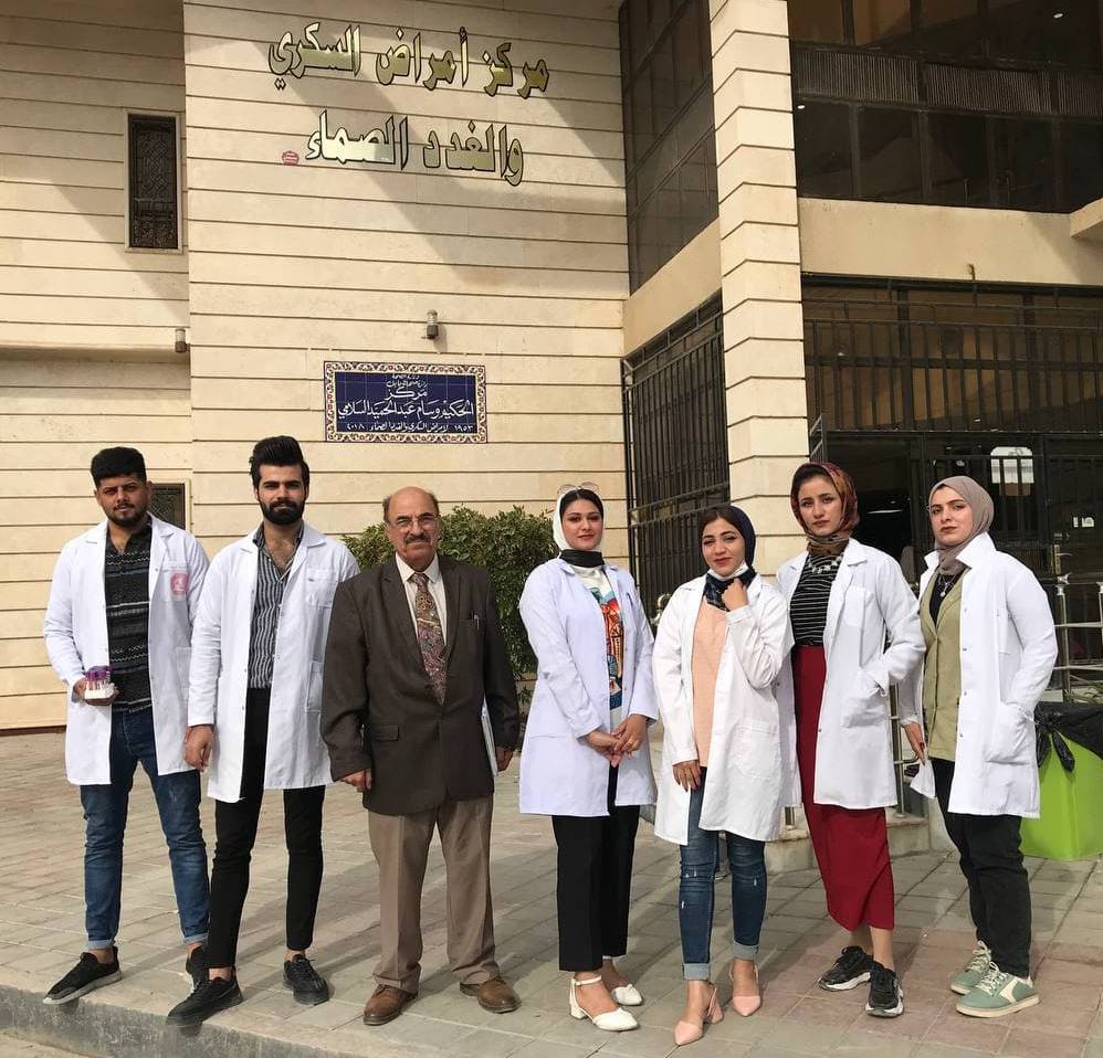 - زيارة مستشفى مرجان لأجراء مشروع التخرج 