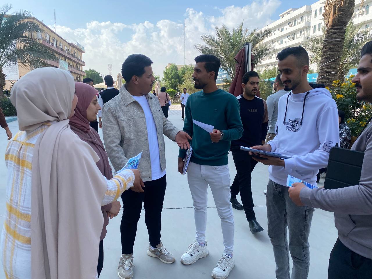 سفراء الاستدامة بكلية العلوم ينظمون حملة توعوية بجامعة المستقبل لتعزيز أهمية النقل الجماعي لتحقيق مستقبل مستدام