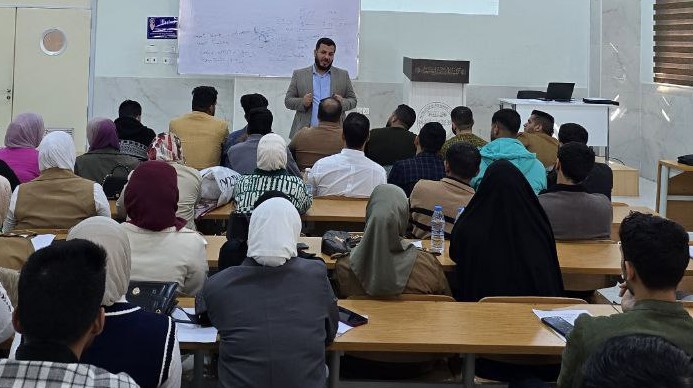  ورشه بعنوان " الدور والاثر الايجابي للاخلاق في الحياة الجامعية "