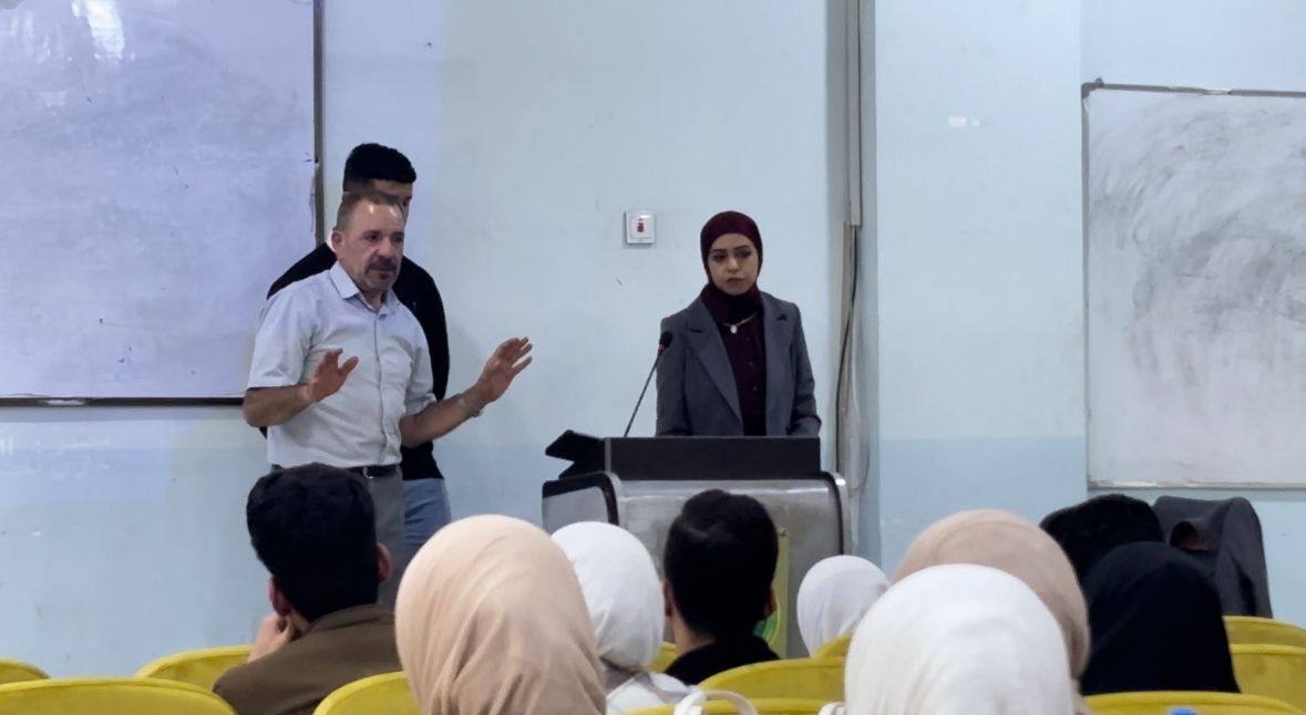 A scientific lecture entitled “Some Cases of Addiction among Anesthesia Staff” was given by some students.