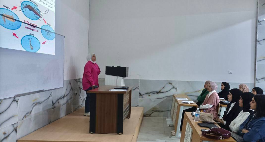 ورشة عمل حول البعوض ودوه في نقل الامراض 